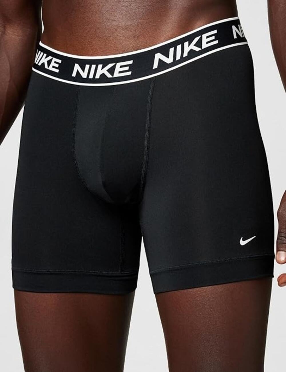 NIKE Men's Large Black 3 Pack All Day Micro Stretch Boxer Brief C27-2
